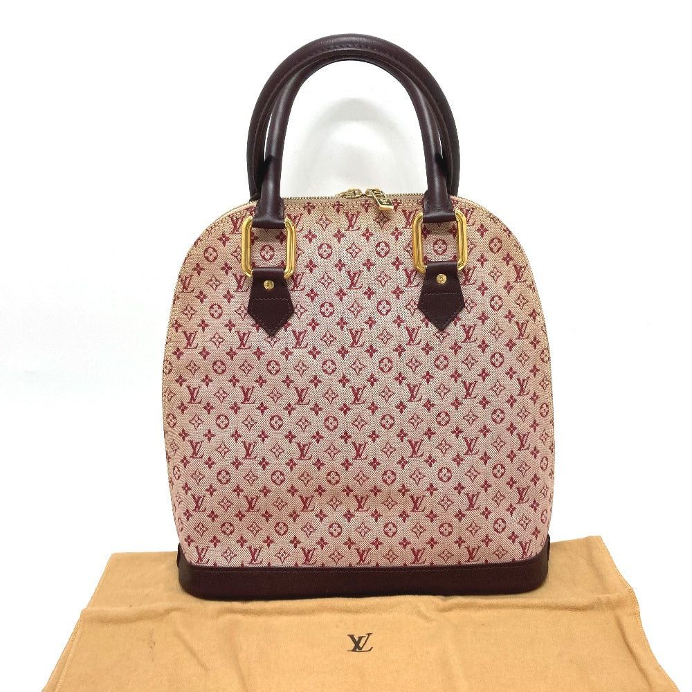 Louis Vuitton Louis Vuitton M92204 Monogram Mini Alma 3Rd Note In The Tonic Solfa Representation Of Diatonic Scale Handbag Tote Bag Briefcase Back Canvas Women Three Red Size ONE SIZE - 17 Thumbnail