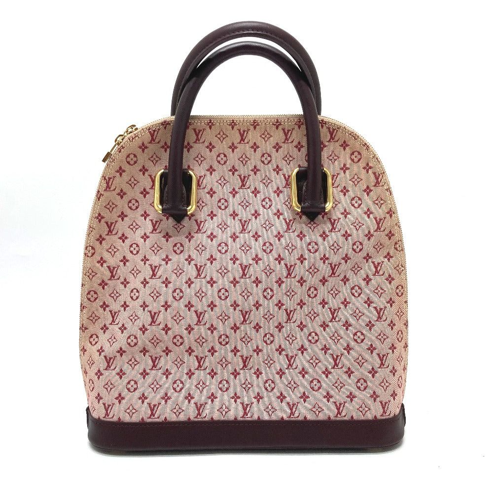 Louis Vuitton Louis Vuitton M92204 Monogram Mini Alma 3Rd Note In The Tonic Solfa Representation Of Diatonic Scale Handbag Tote Bag Briefcase Back Canvas Women Three Red Size ONE SIZE - 18 Thumbnail