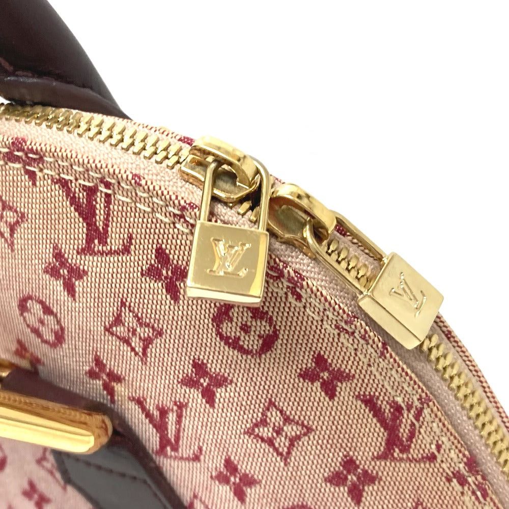 Louis Vuitton Louis Vuitton M92204 Monogram Mini Alma 3Rd Note In The Tonic Solfa Representation Of Diatonic Scale Handbag Tote Bag Briefcase Back Canvas Women Three Red Size ONE SIZE - 11 Thumbnail