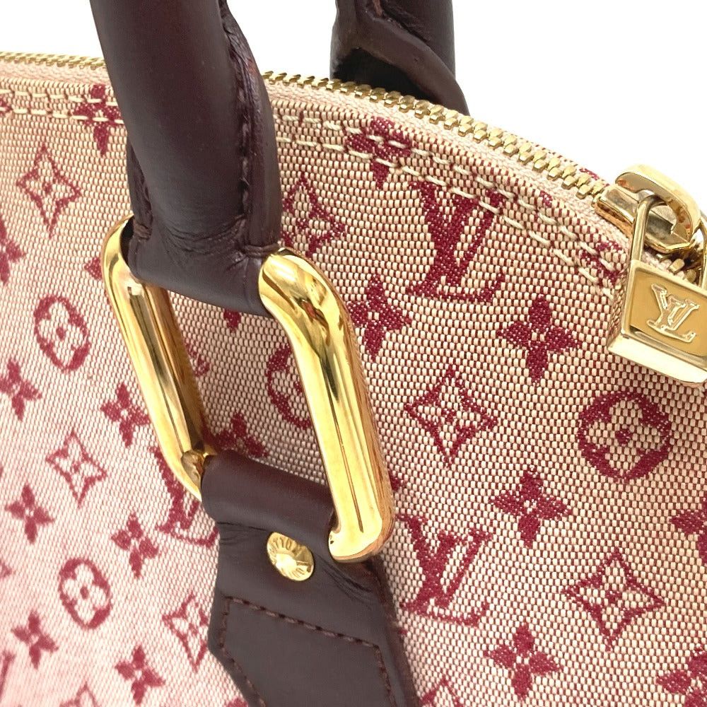 Louis Vuitton Louis Vuitton M92204 Monogram Mini Alma 3Rd Note In The Tonic Solfa Representation Of Diatonic Scale Handbag Tote Bag Briefcase Back Canvas Women Three Red Size ONE SIZE - 10 Thumbnail