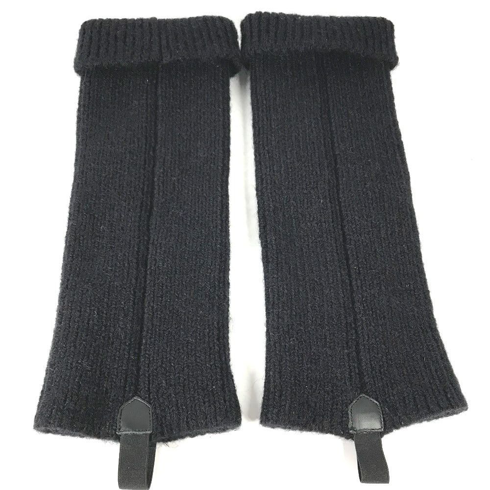 Louis Vuitton Louis Vuitton Leg Warmers Lv Logo Apparel (Clothing) Sundries Wool Women Black Size ONE SIZE - 4 Thumbnail