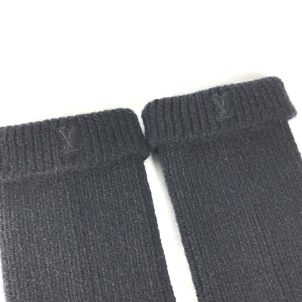 Louis Vuitton Louis Vuitton Leg Warmers Lv Logo Apparel (Clothing) Sundries Wool Women Black Size ONE SIZE - 2 Thumbnail