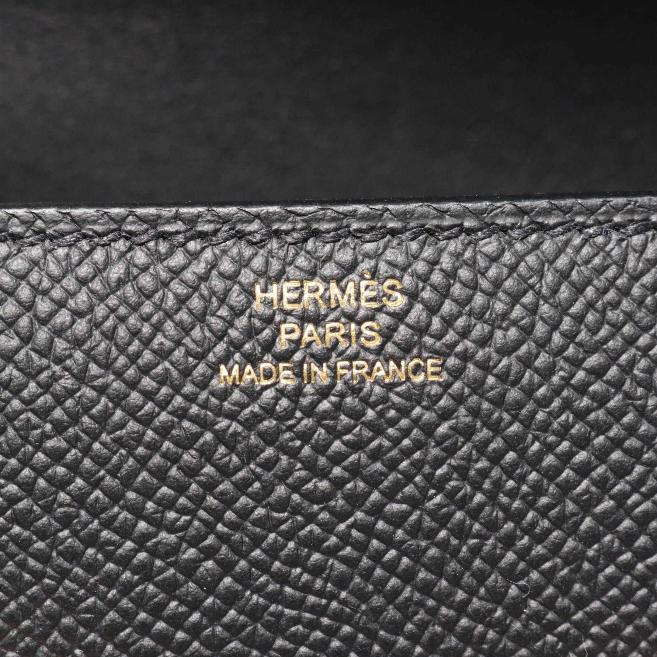 Hermes Hermes Constance Elan Shoulder Bag Veau Epsom Black Gold Hardware B Stamp Size ONE SIZE - 4 Thumbnail