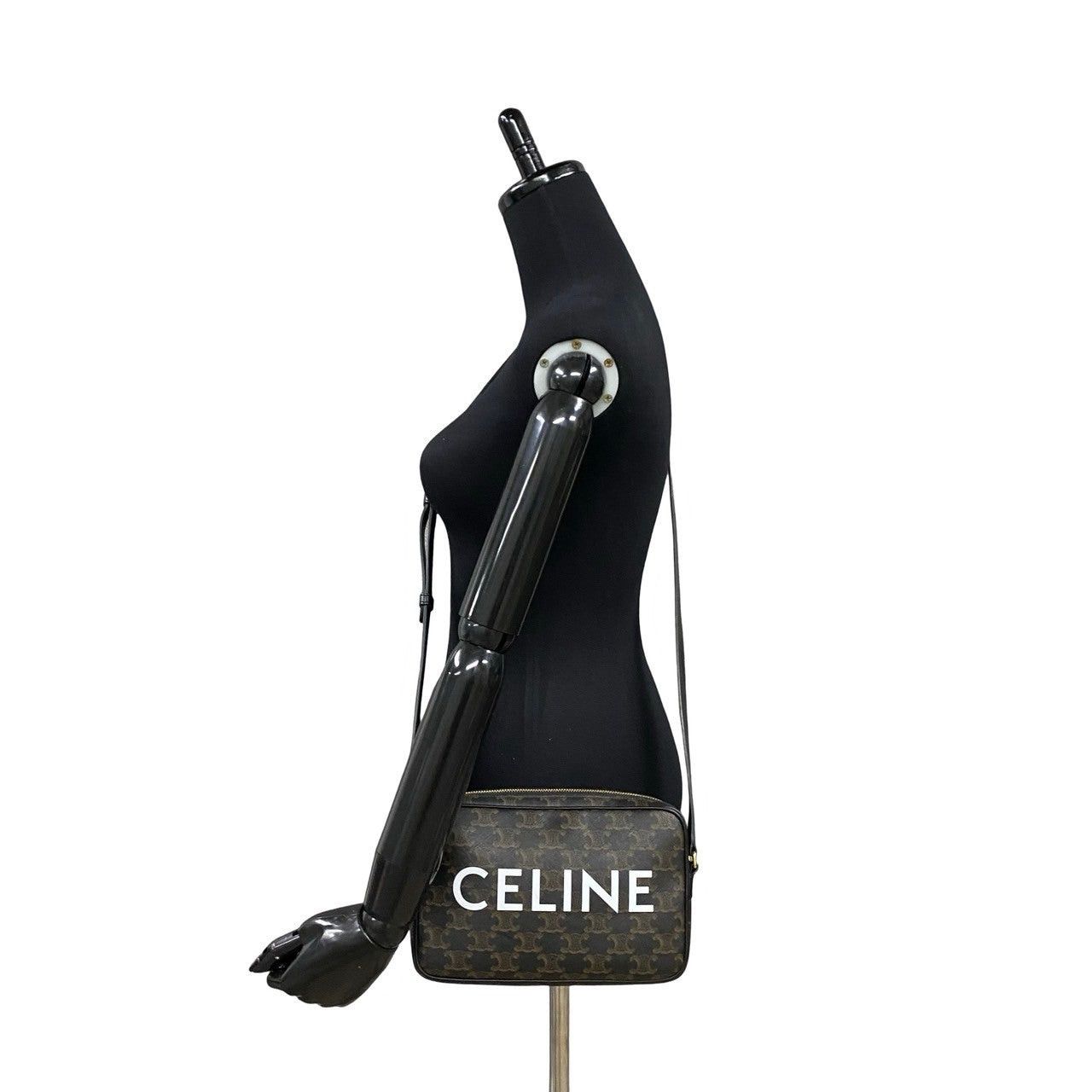 Celine Celine Shoulder Bag Brown Leather Size ONE SIZE - 2 Thumbnail