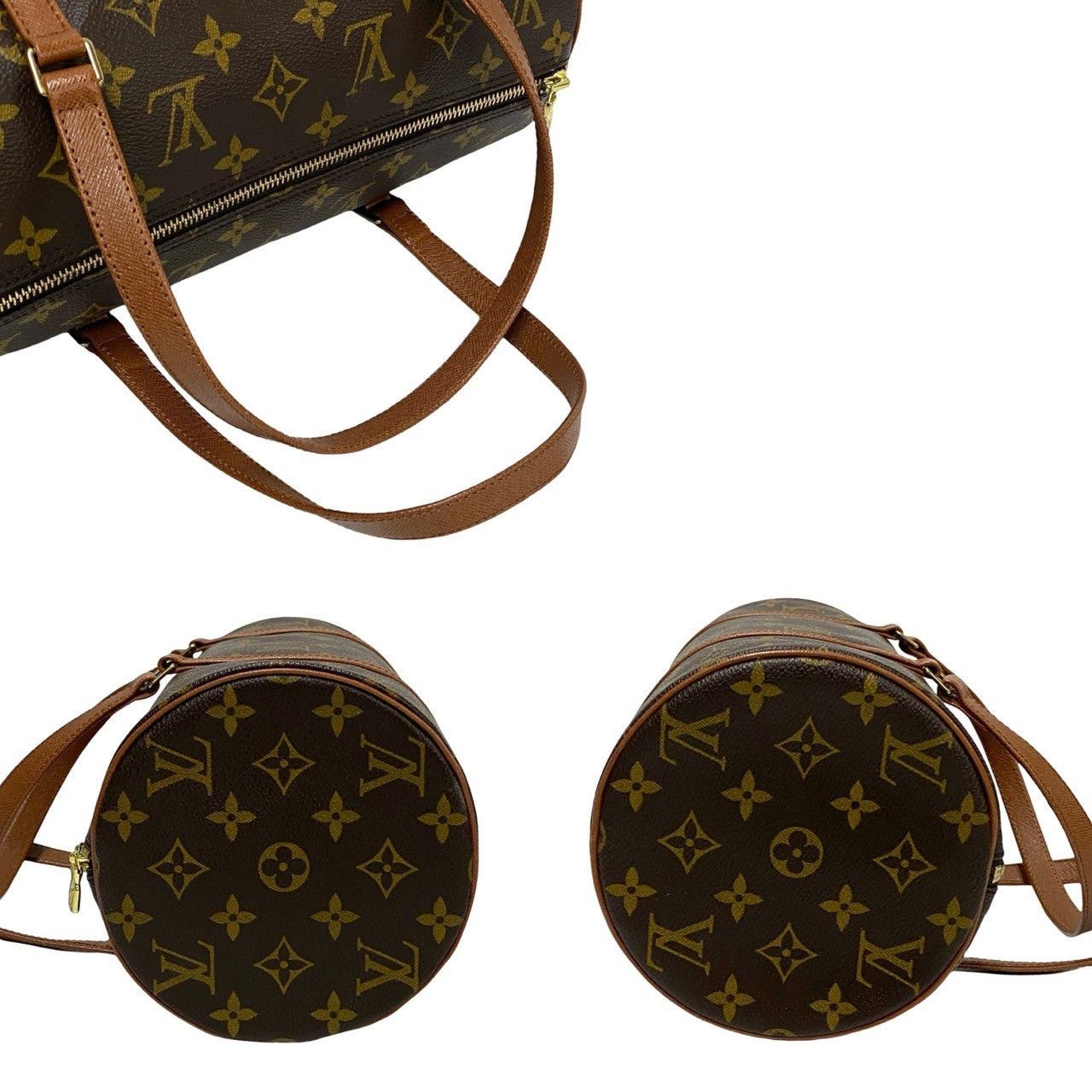 Louis Vuitton Louis Vuitton Handbag Brown Leather Size ONE SIZE - 5 Thumbnail