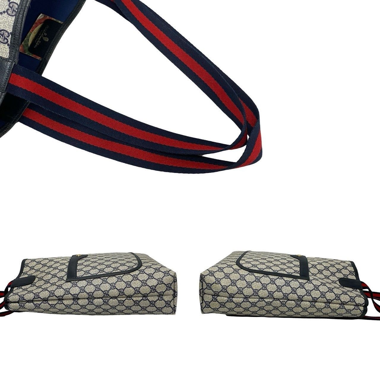 Gucci Gucci Tote Bag Blue Leather Size ONE SIZE - 5 Thumbnail