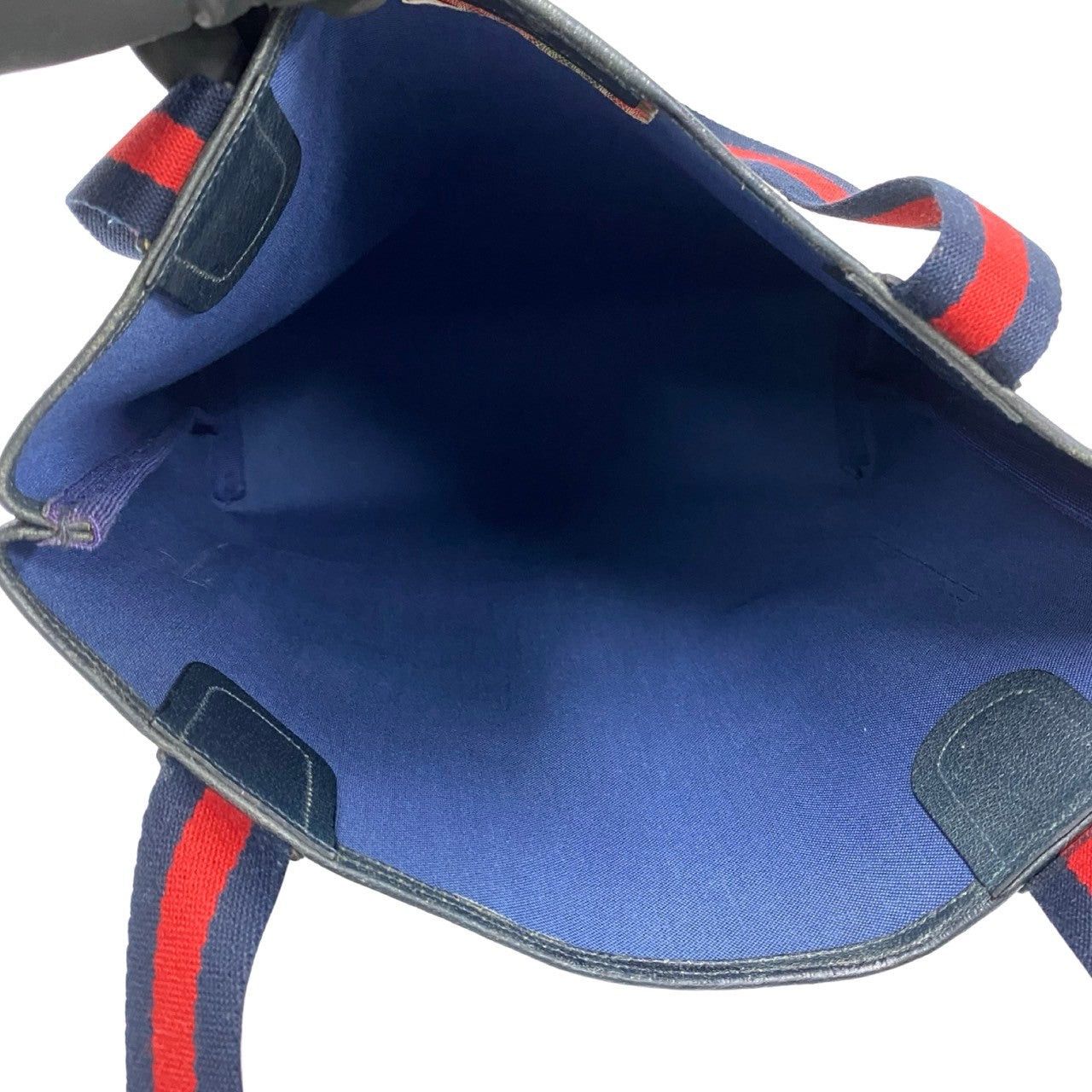 Gucci Gucci Tote Bag Blue Leather Size ONE SIZE - 8 Thumbnail