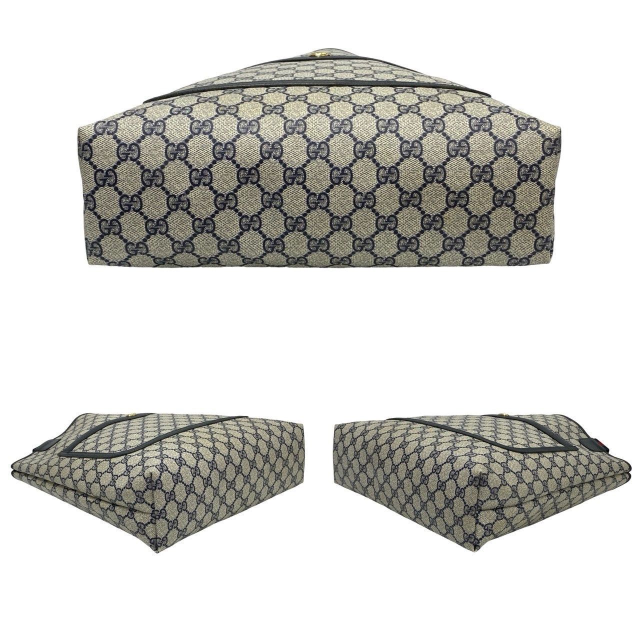 Gucci Gucci Tote Bag Blue Leather Size ONE SIZE - 6 Thumbnail