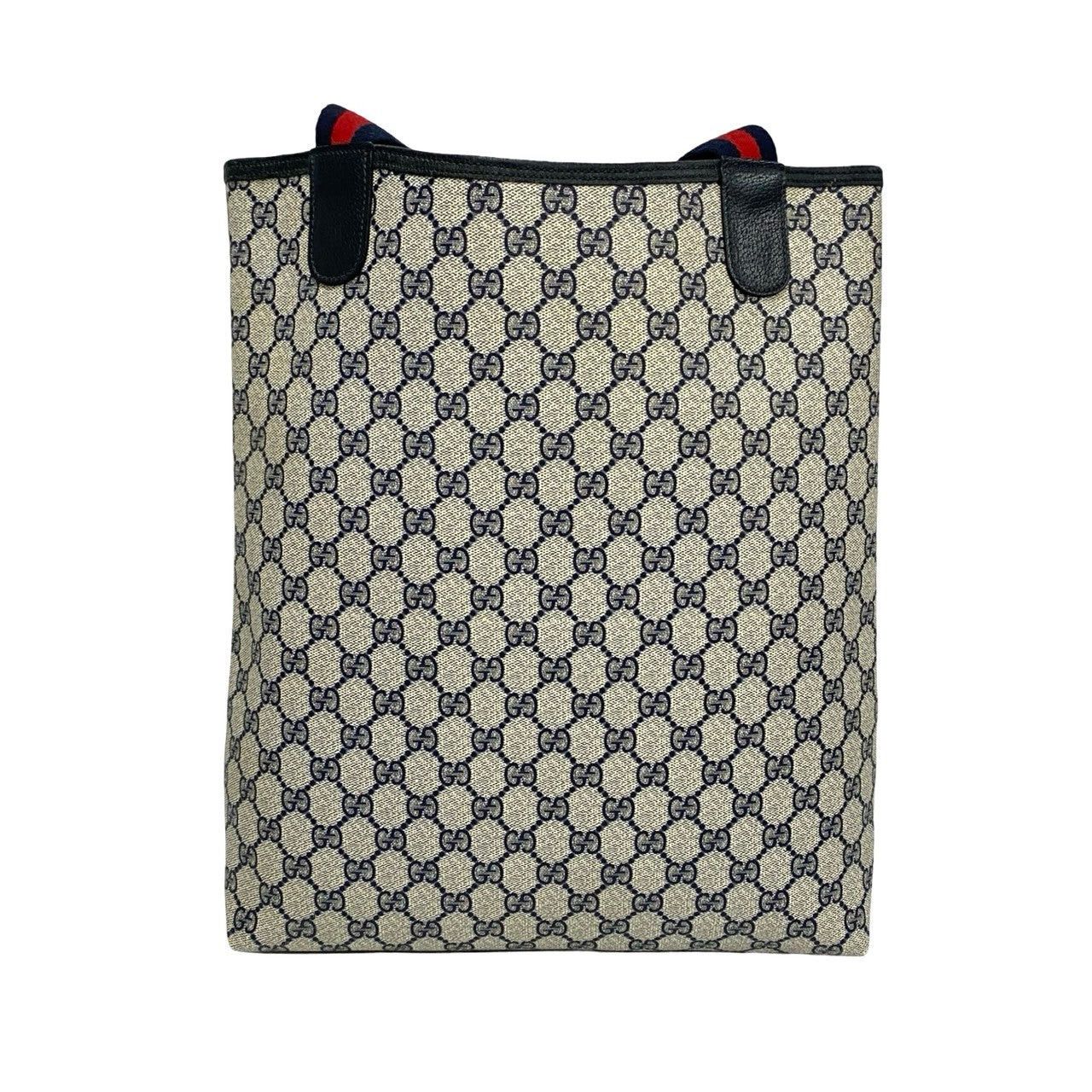Gucci Gucci Tote Bag Blue Leather Size ONE SIZE - 4 Thumbnail