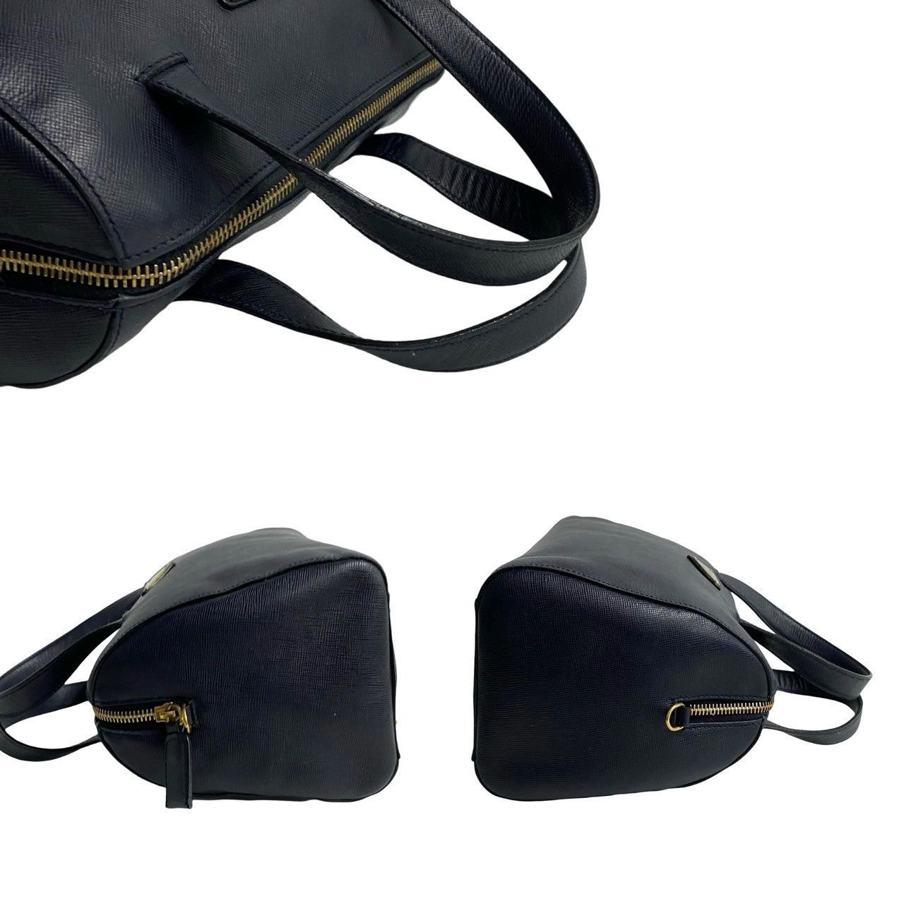Prada Prada Shoulder Bag Blue Leather Size ONE SIZE - 5 Thumbnail