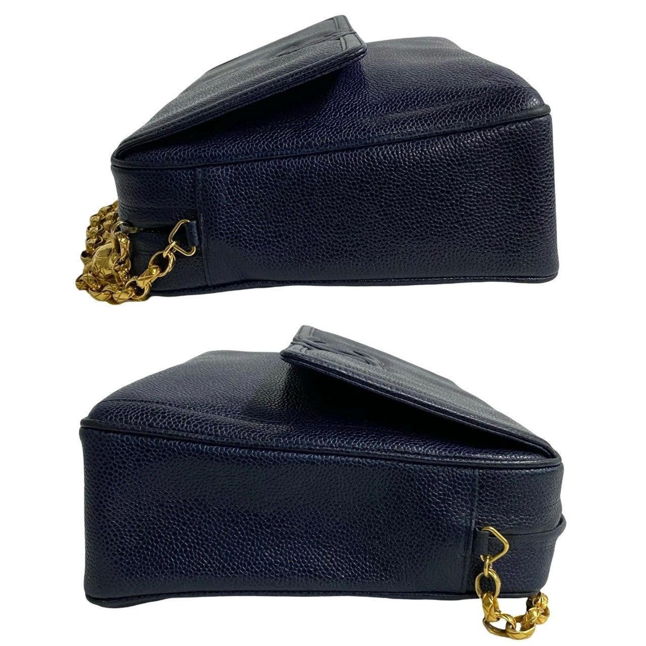 Chanel Chanel Shoulder Bag Blue Leather Size ONE SIZE - 5 Thumbnail