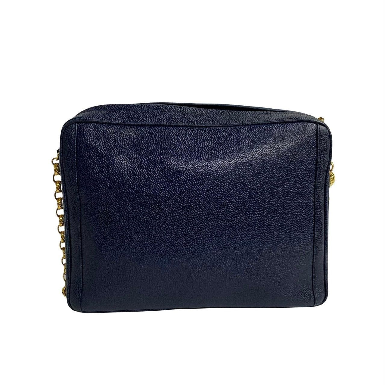 Chanel Chanel Shoulder Bag Blue Leather Size ONE SIZE - 4 Thumbnail