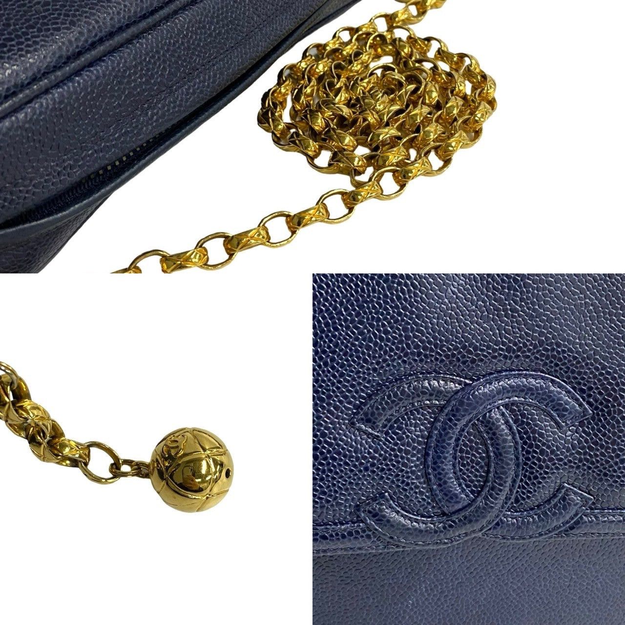 Chanel Chanel Shoulder Bag Blue Leather Size ONE SIZE - 7 Thumbnail