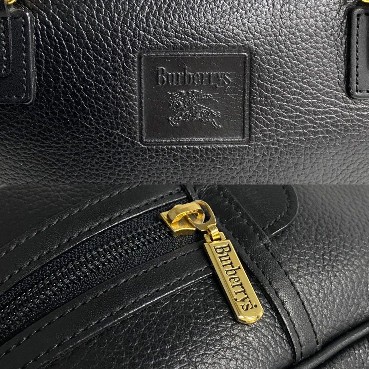 Burberry Burberry Handbag Black Leather Size ONE SIZE - 3 Thumbnail