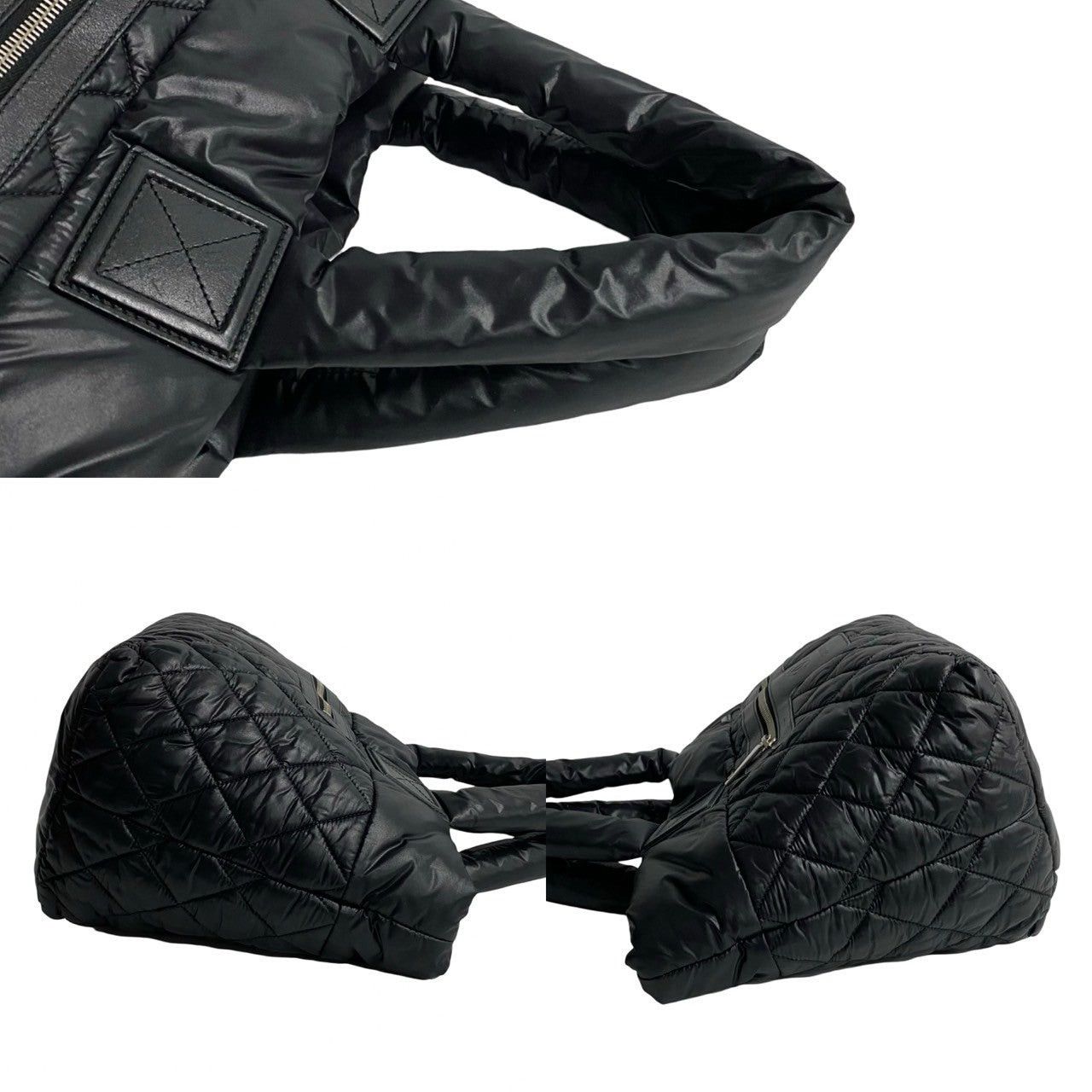 Chanel Chanel Handbag Black Synthetic Size ONE SIZE - 5 Thumbnail
