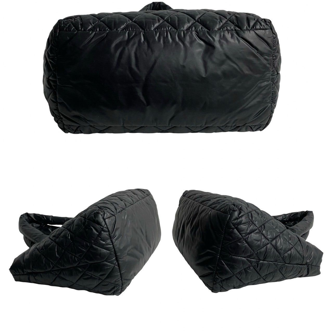 Chanel Chanel Handbag Black Synthetic Size ONE SIZE - 6 Thumbnail