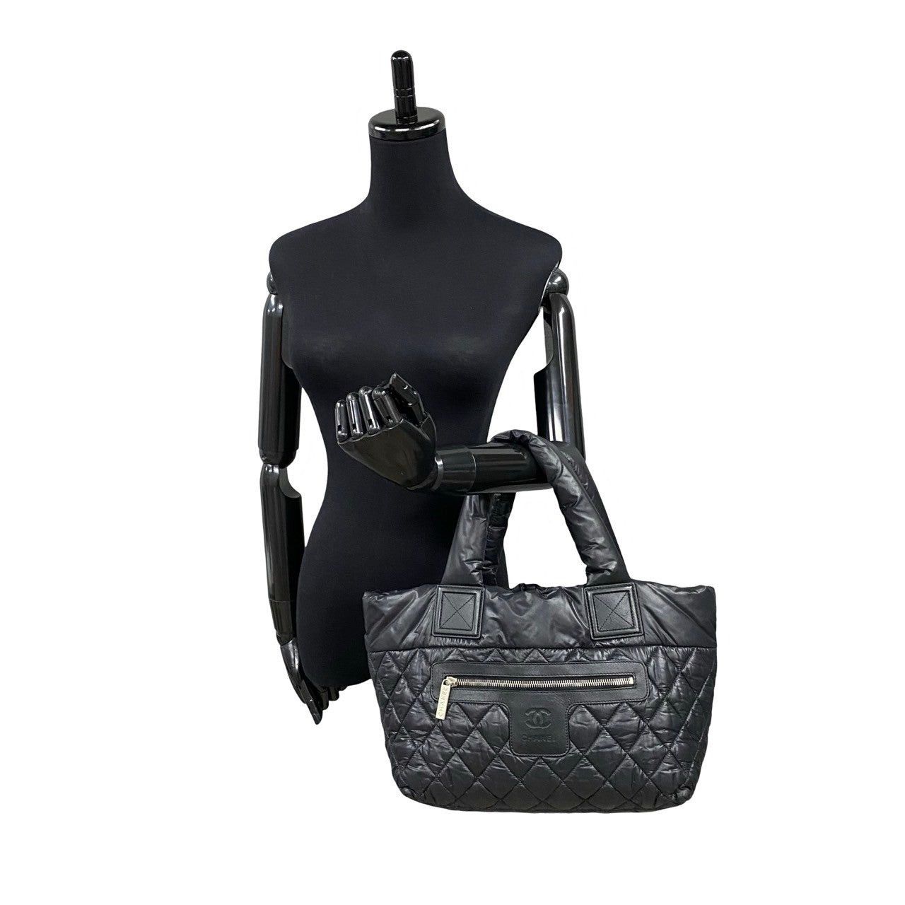 Chanel Chanel Handbag Black Synthetic Size ONE SIZE - 2 Thumbnail
