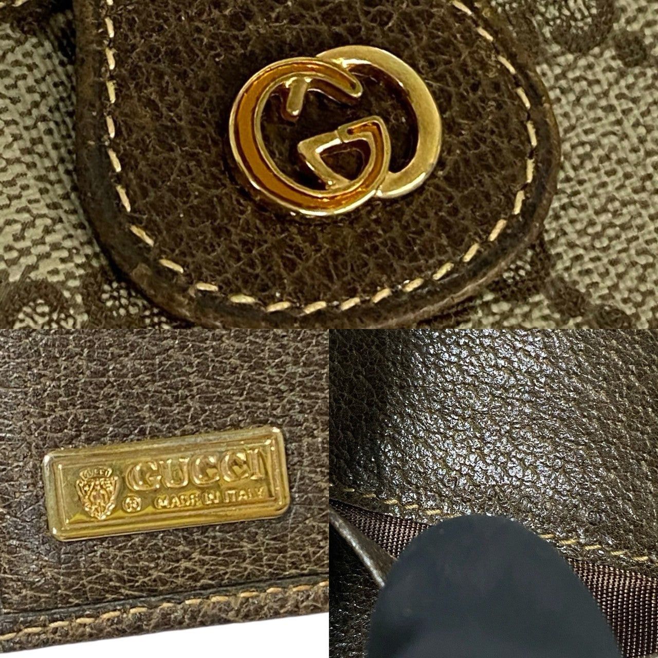 Gucci Gucci Brown Leather Size ONE SIZE - 2 Thumbnail