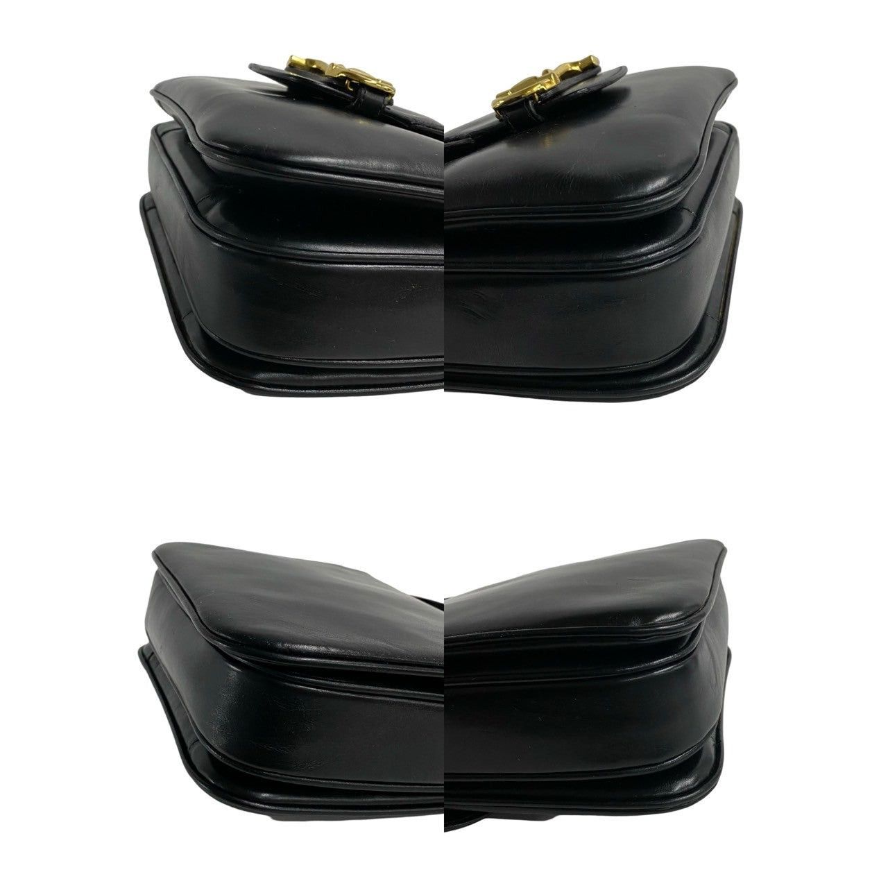 Celine Celine Shoulder Bag Black Leather Size ONE SIZE - 7 Thumbnail