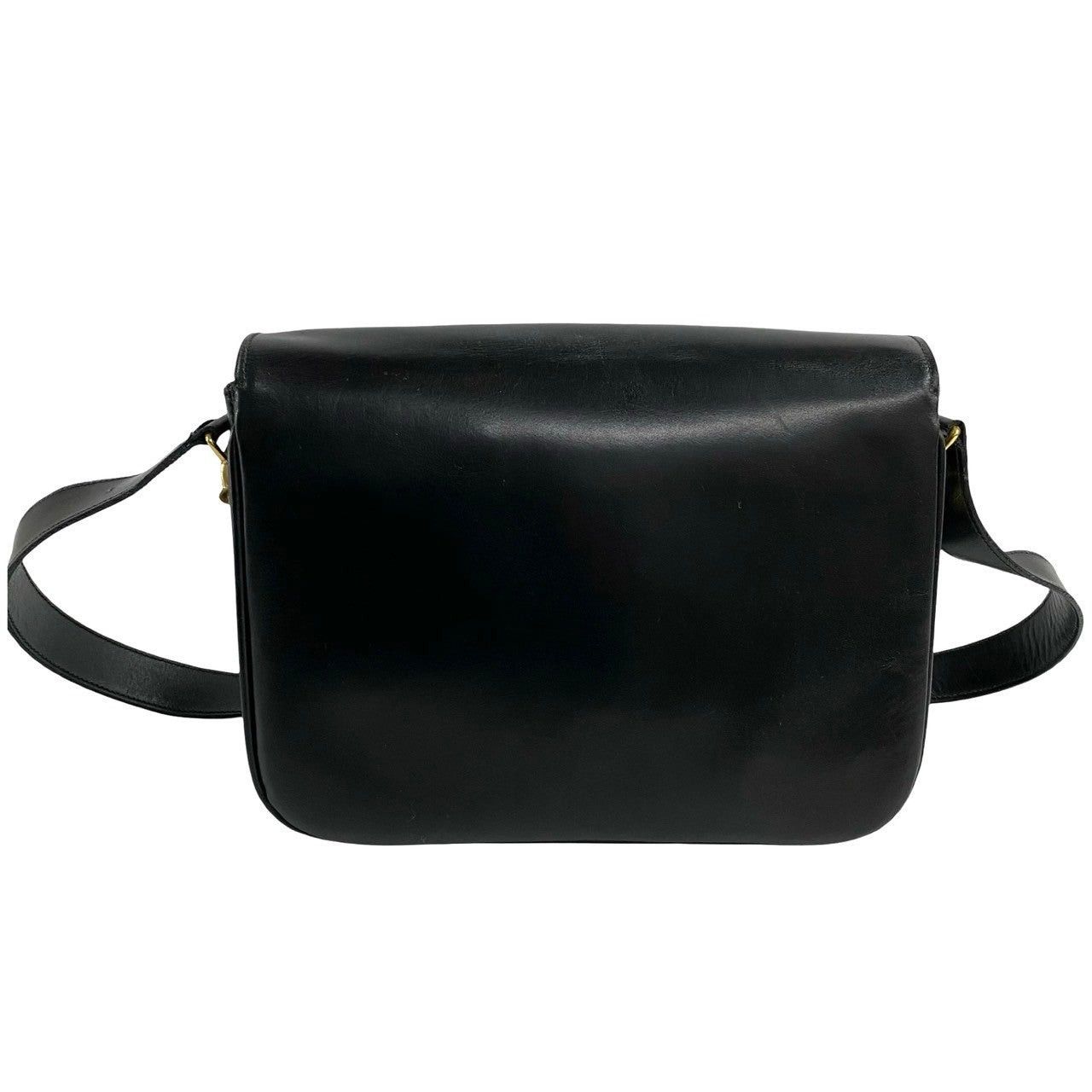Celine Celine Shoulder Bag Black Leather Size ONE SIZE - 4 Thumbnail