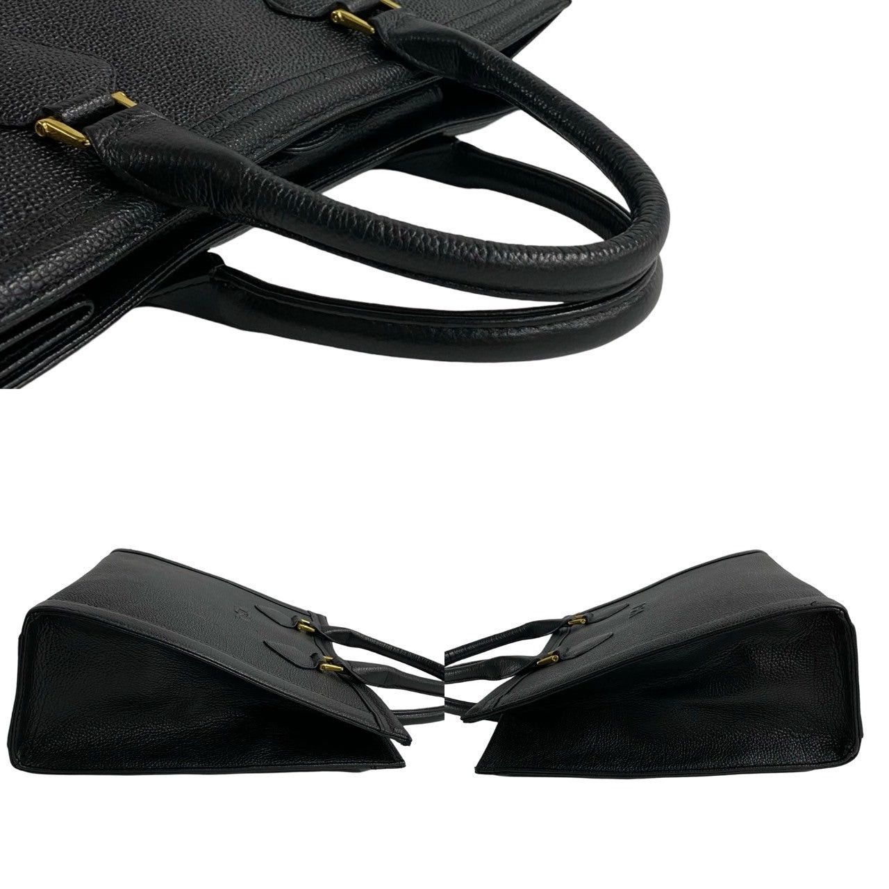 Yves Saint Laurent Yves Saint Laurent Handbag Black Leather Size ONE SIZE - 5 Thumbnail