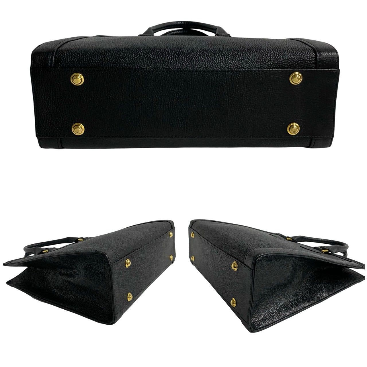 Yves Saint Laurent Yves Saint Laurent Handbag Black Leather Size ONE SIZE - 6 Thumbnail