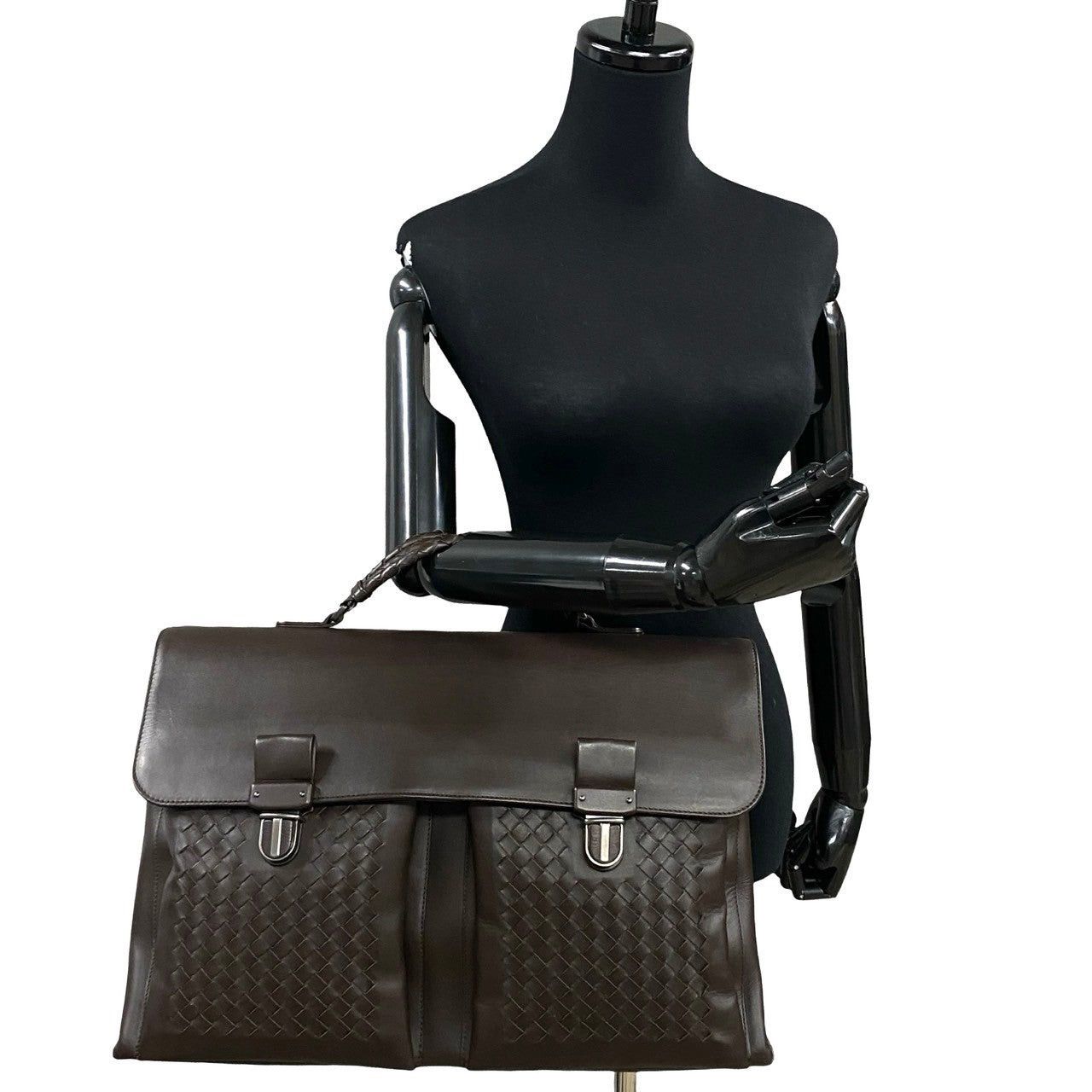 Bottega Veneta Bottega Veneta Handbag Brown Leather Size ONE SIZE - 2 Thumbnail