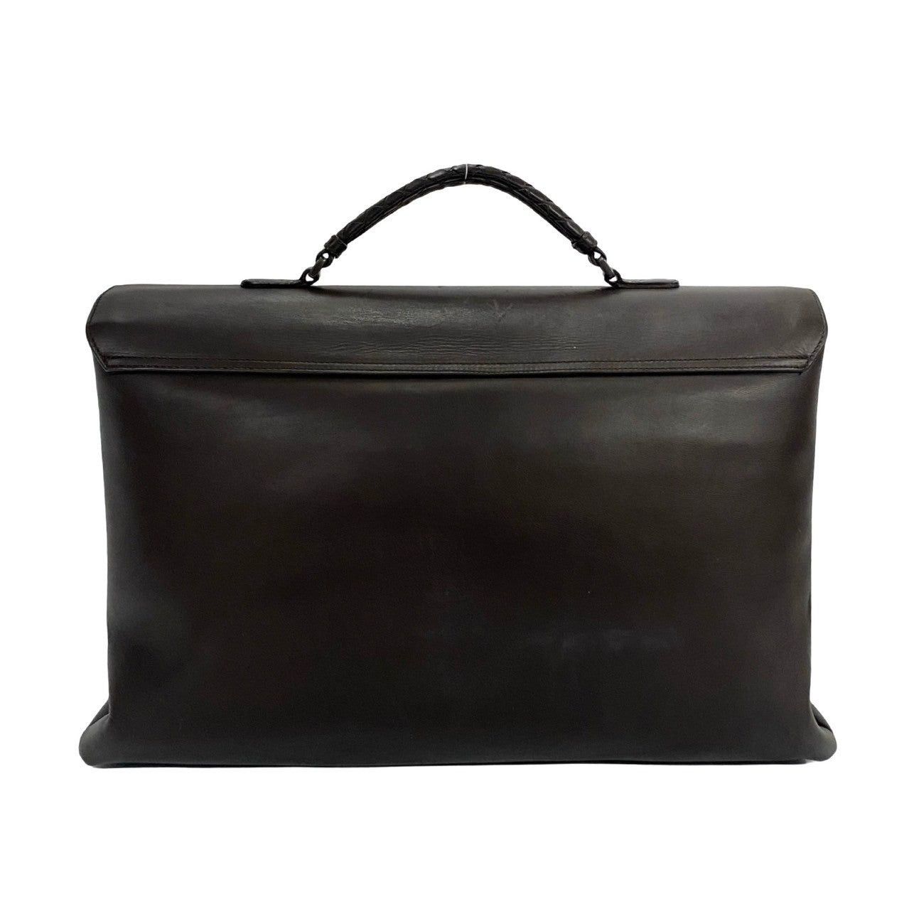 Bottega Veneta Bottega Veneta Handbag Brown Leather Size ONE SIZE - 4 Thumbnail