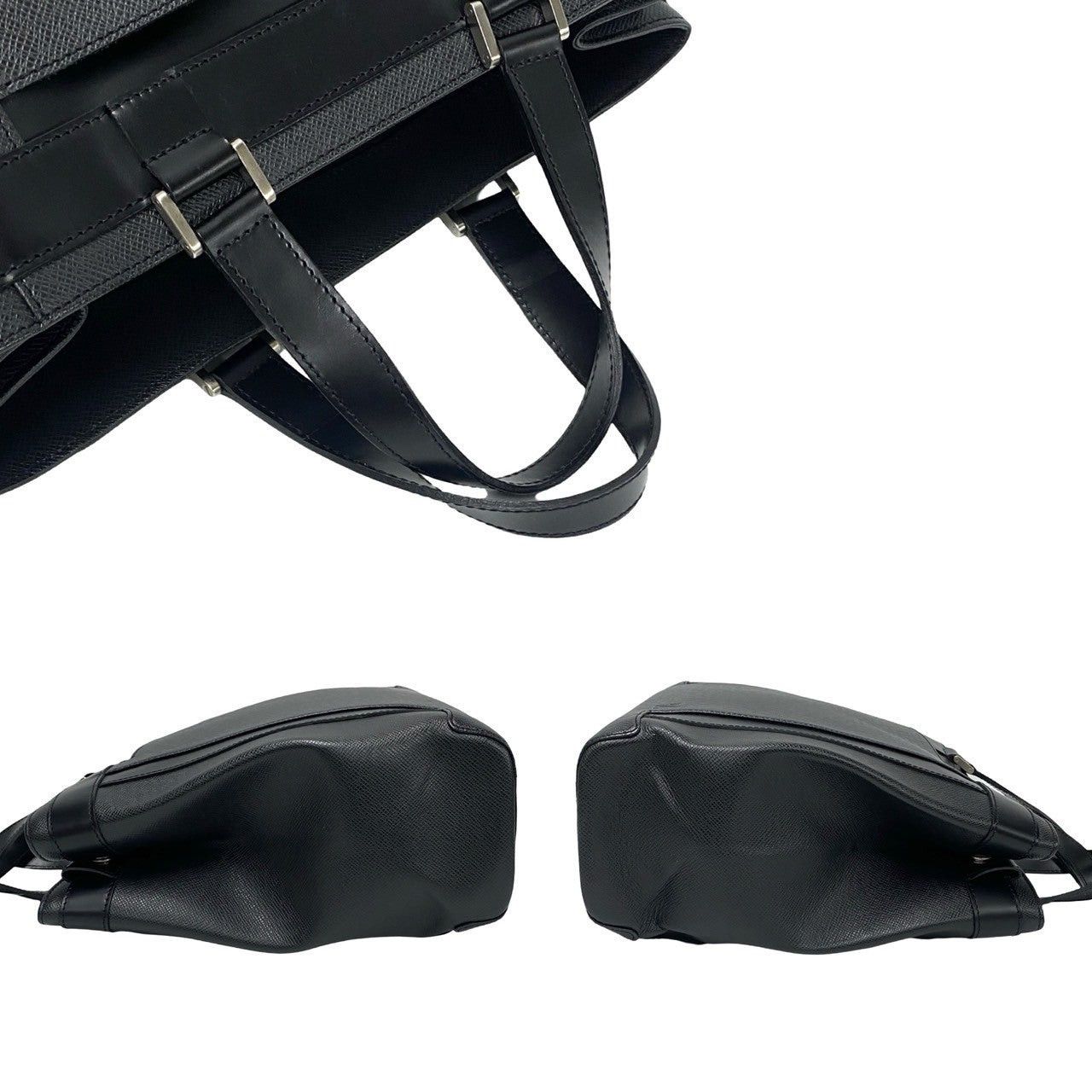 Louis Vuitton Louis Vuitton Handbag Black Leather Size ONE SIZE - 5 Thumbnail