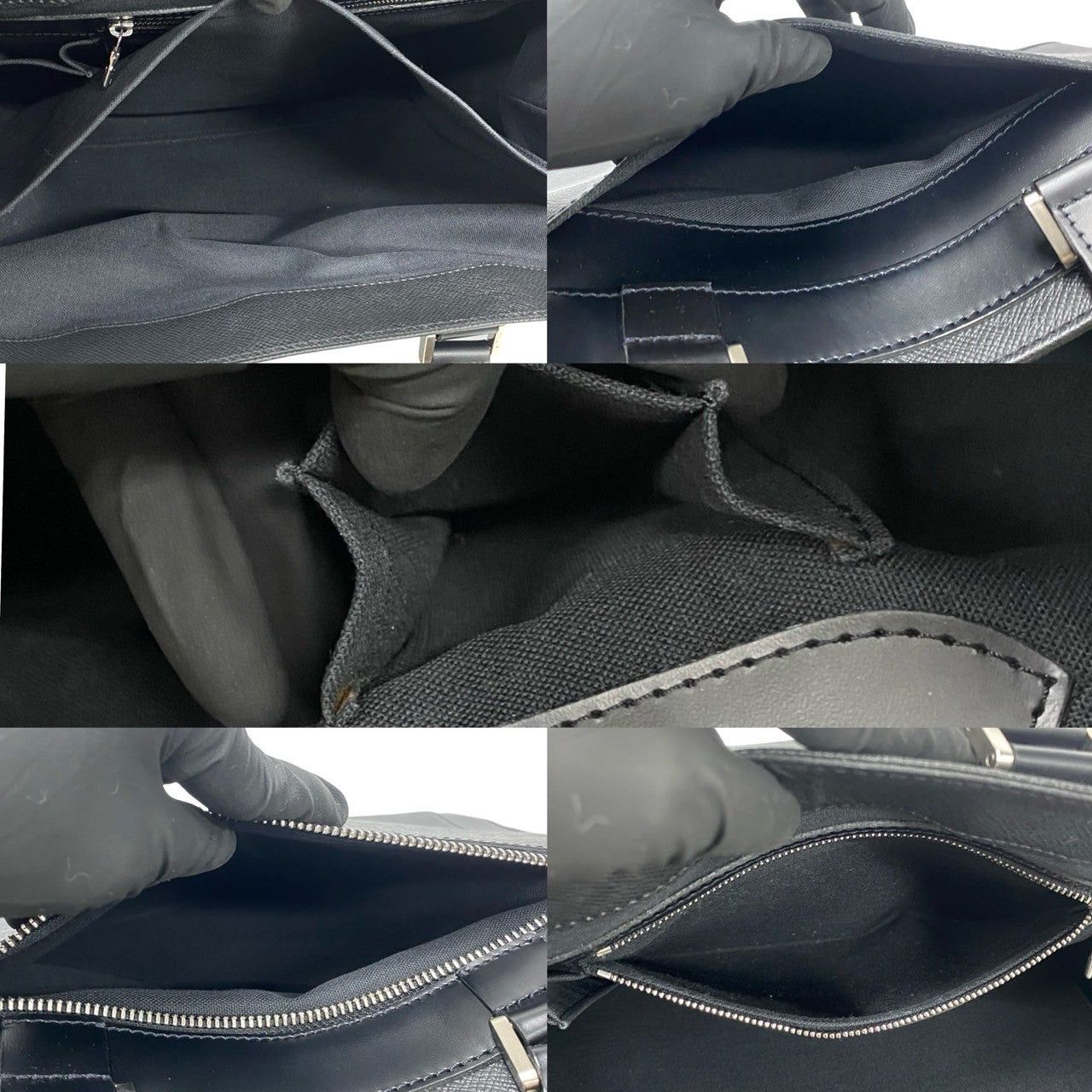 Louis Vuitton Louis Vuitton Handbag Black Leather Size ONE SIZE - 8 Thumbnail
