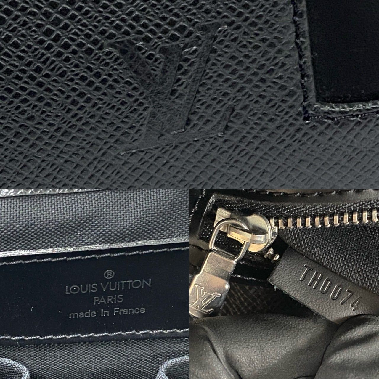 Louis Vuitton Louis Vuitton Handbag Black Leather Size ONE SIZE - 3 Thumbnail