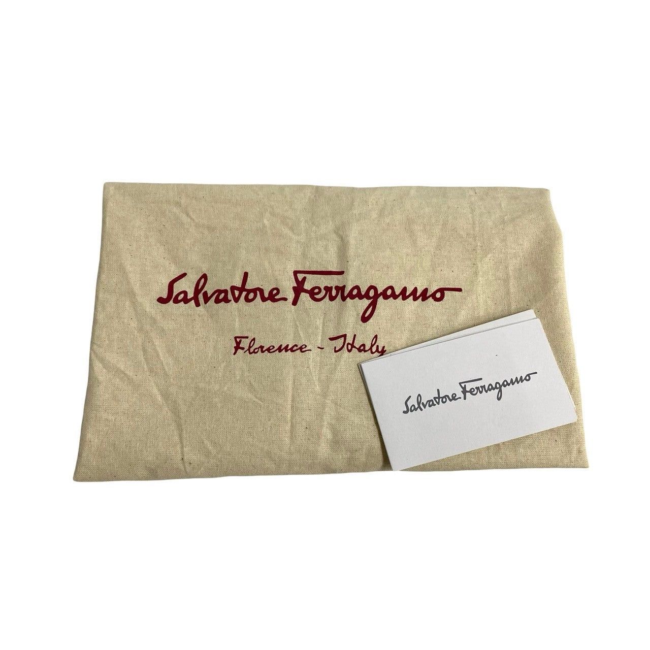 Salvatore Ferragamo Salvatore Ferragamo Shoulder Bag Black Leather Size ONE SIZE - 9 Thumbnail