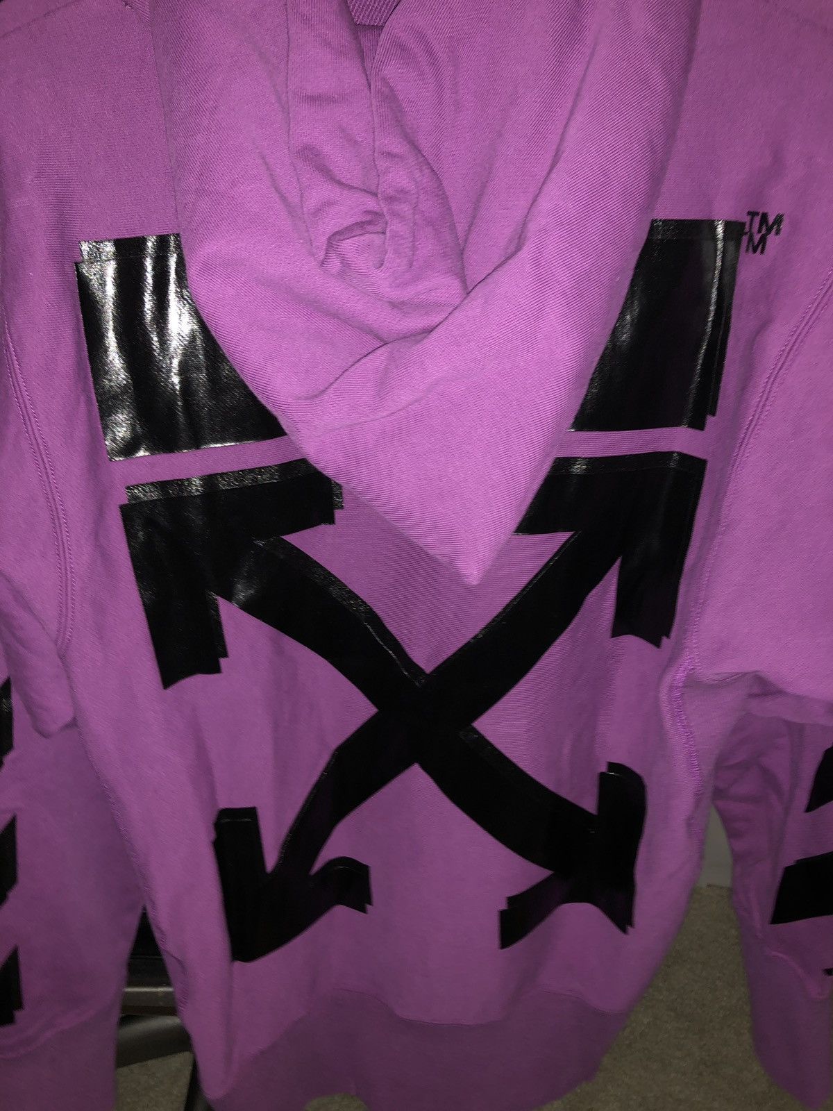 Off-White Offwhite X Champion Purple Hoodie Size US S / EU 44-46 / 1 - 5 Preview