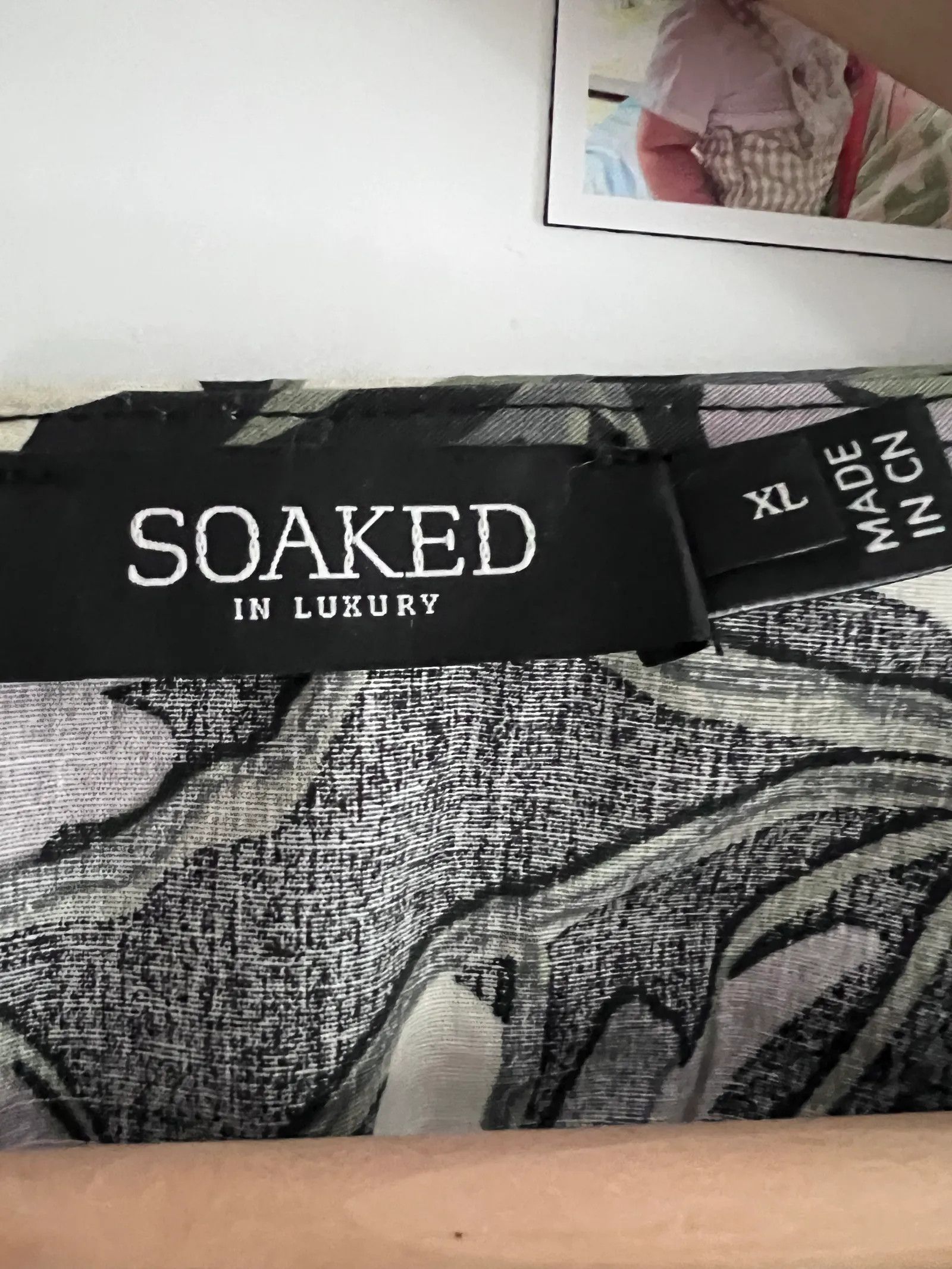 Other Soaked In Luxury Blouse Size L / US 10 / IT 46 - 4 Thumbnail