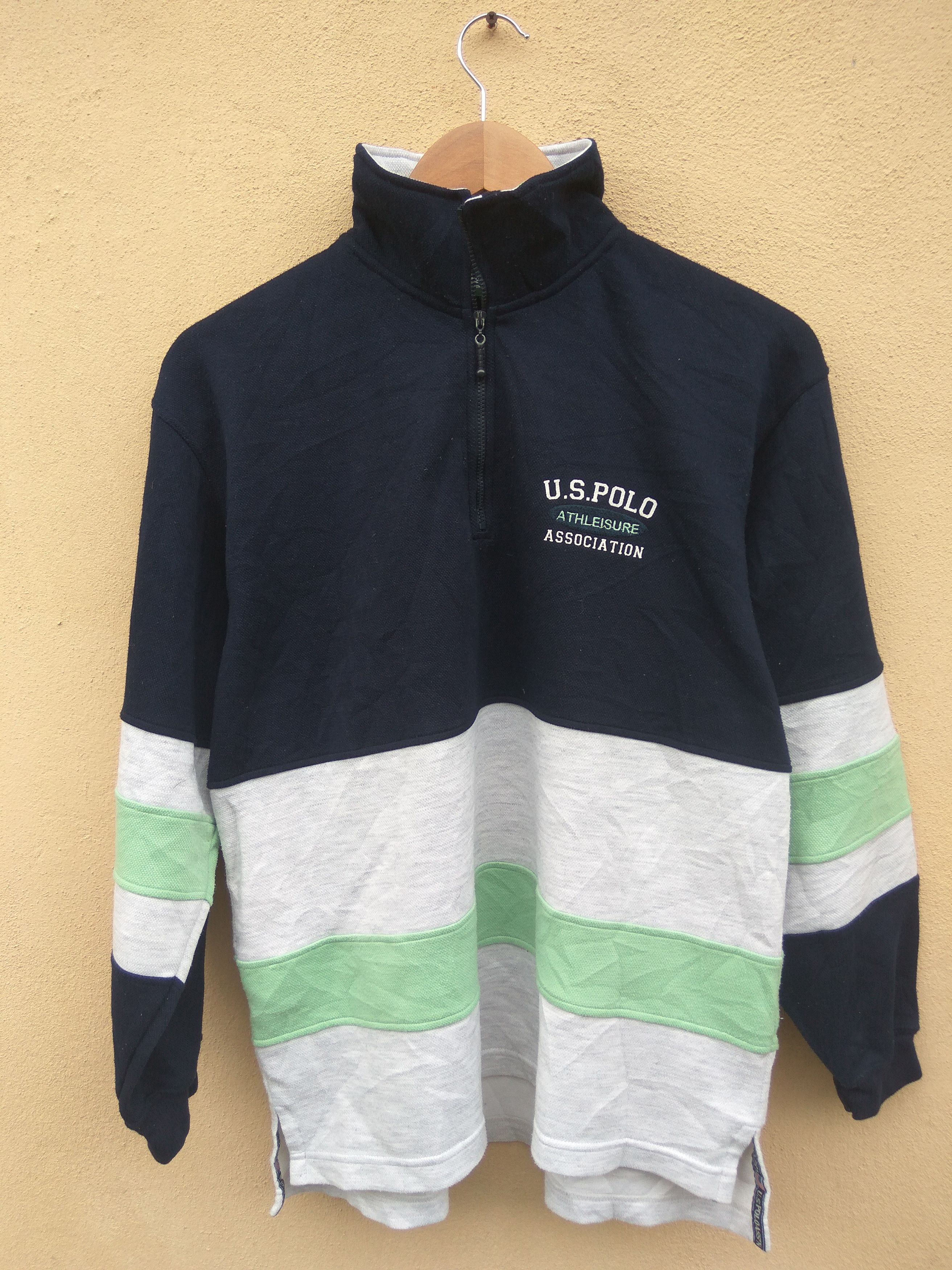 Vintage US Polo Association half zipper sweatshirt