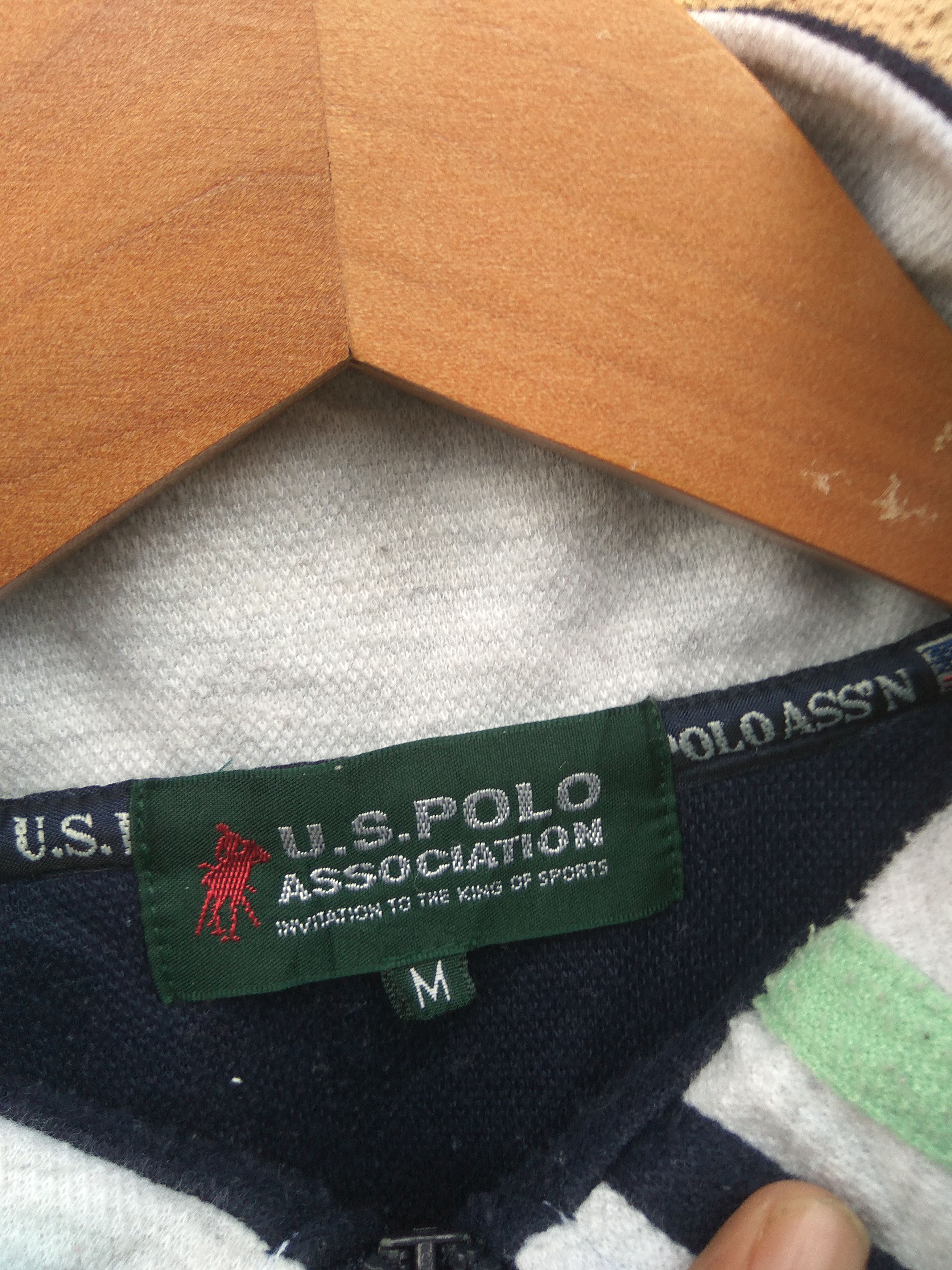 U.S. Polo Assn. Vintage US Polo Association half zipper sweatshirt Size US M / EU 48-50 / 2 - 3 Thumbnail