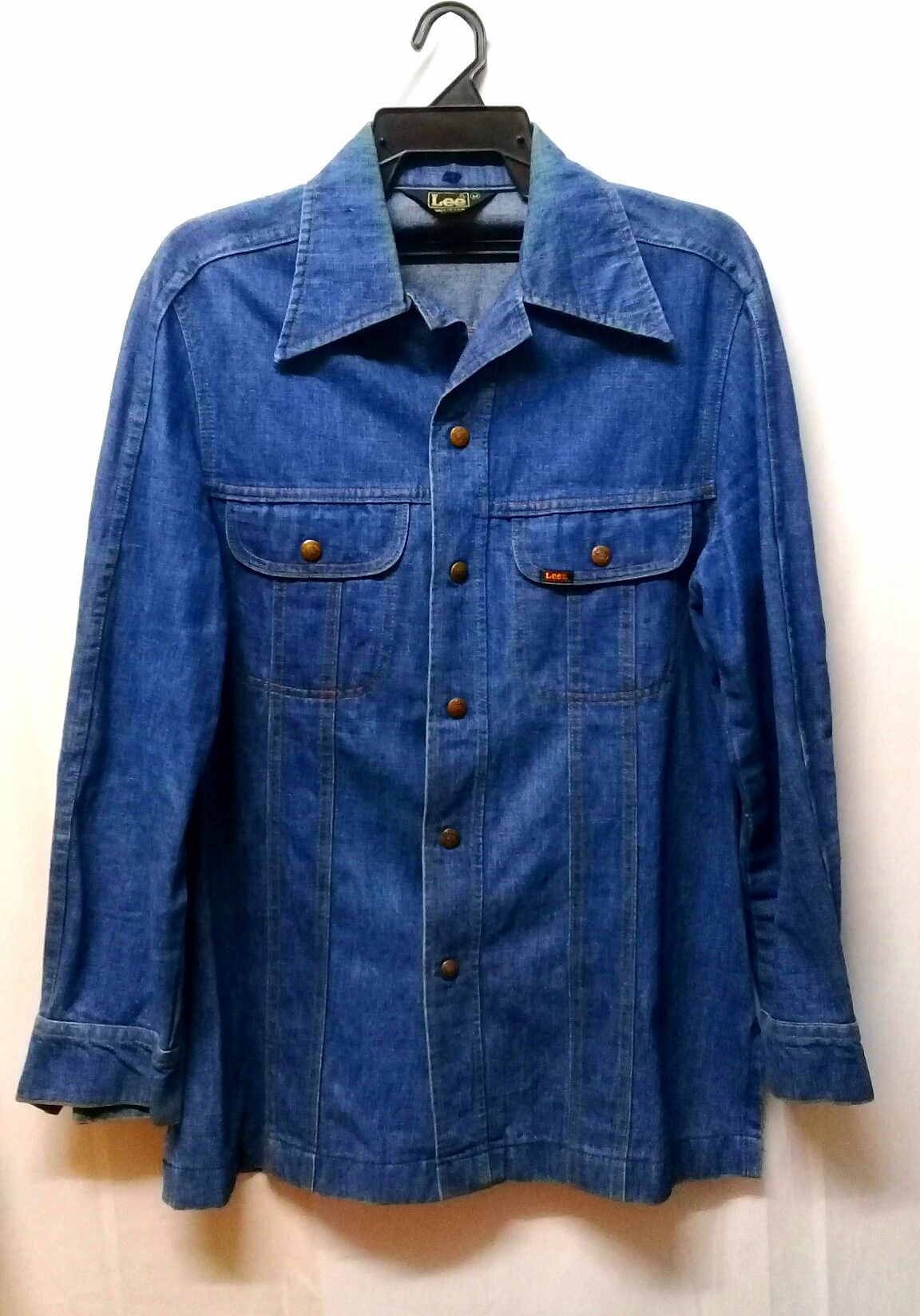 Vintage denim LEE jecket 70's