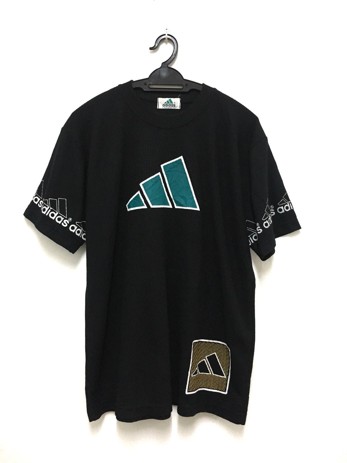 Adidas Adidas Equipment Shirt Big Logo Size US L / EU 52-54 / 3 - 2 Thumbnail