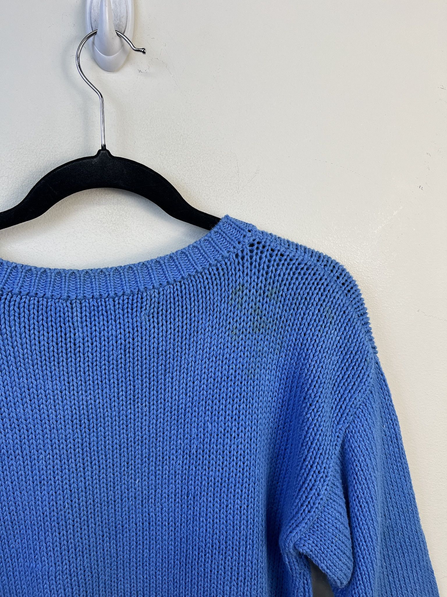Vintage Vintage Knit Sweater 1990s Thick Knit Hand Knit Flamingo Island Knit Sweater Size S Size US S / EU 44-46 / 1 - 4 Thumbnail