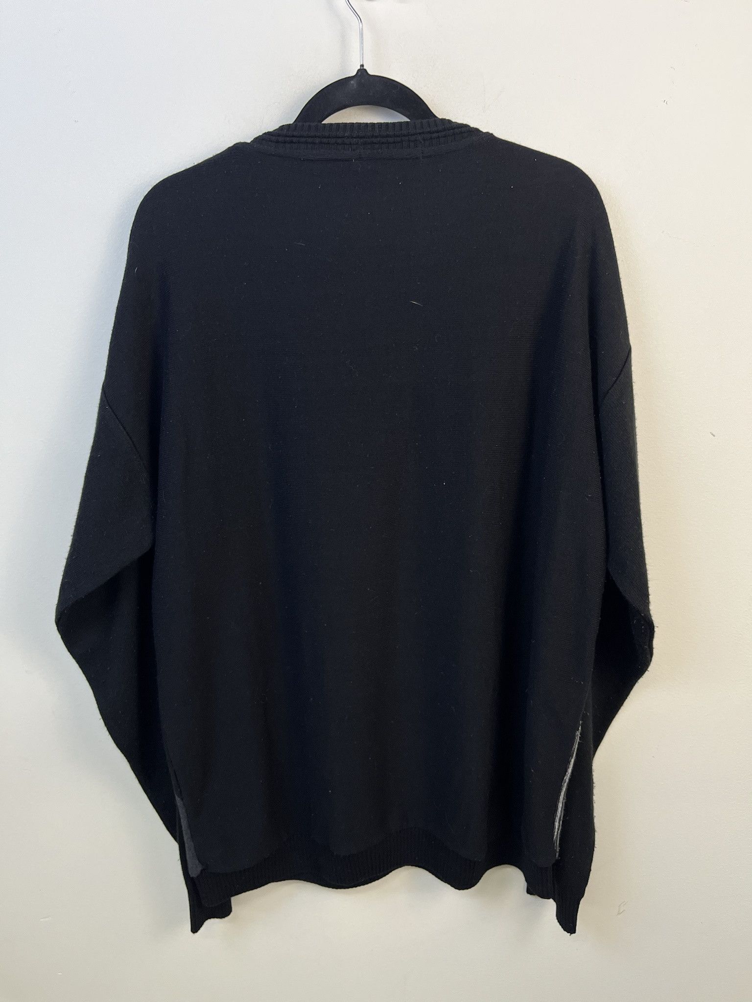 Vintage Vintage Knit Sweater 1990s Thick Knit Luxury Italian Panel Knit Sweater Size XLT Size US XL / EU 56 / 4 - 3 Thumbnail