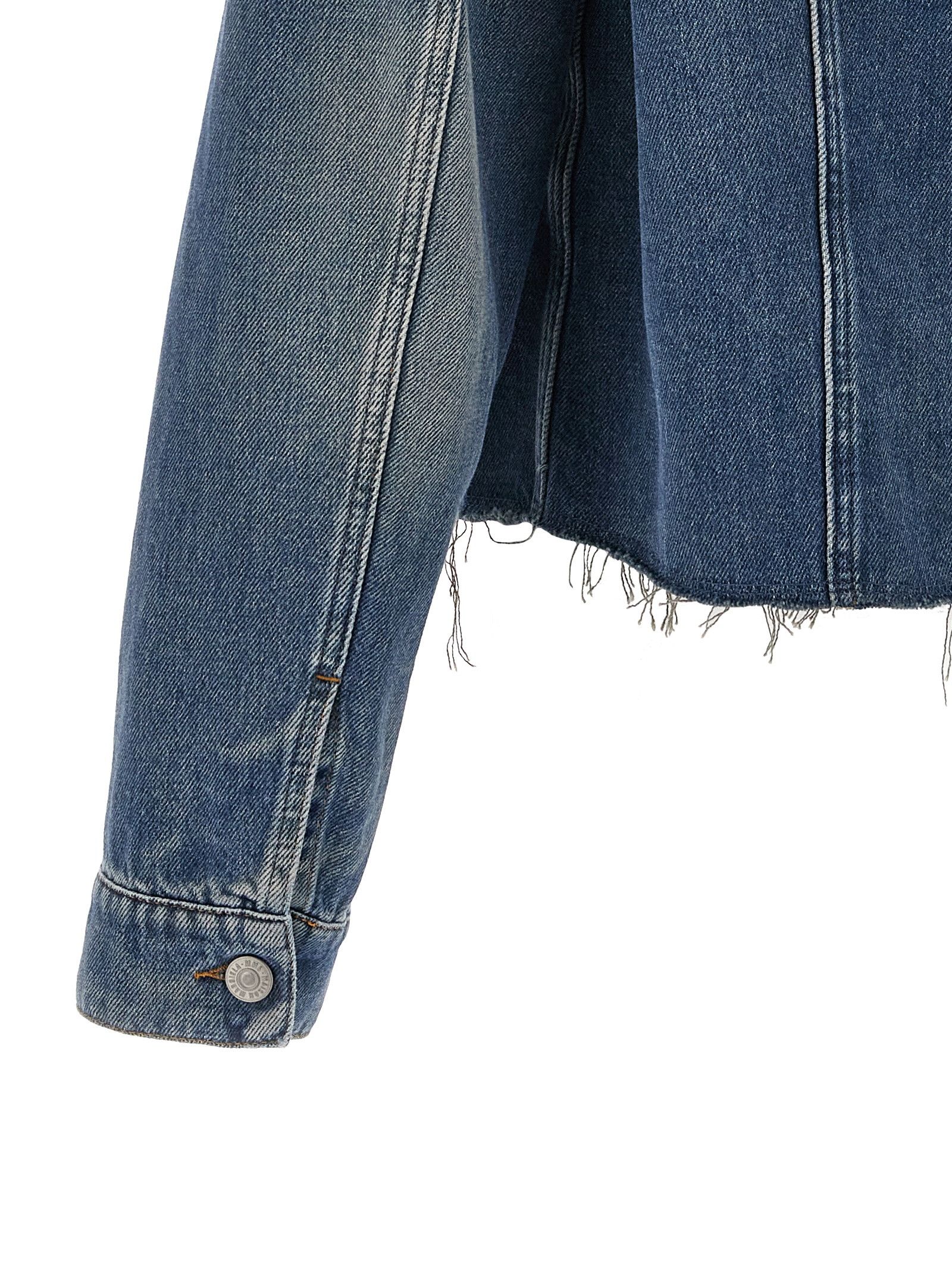 Maison Margiela Raw Cut Denim Jacket Size US M / EU 48-50 / 2 - 4 Thumbnail