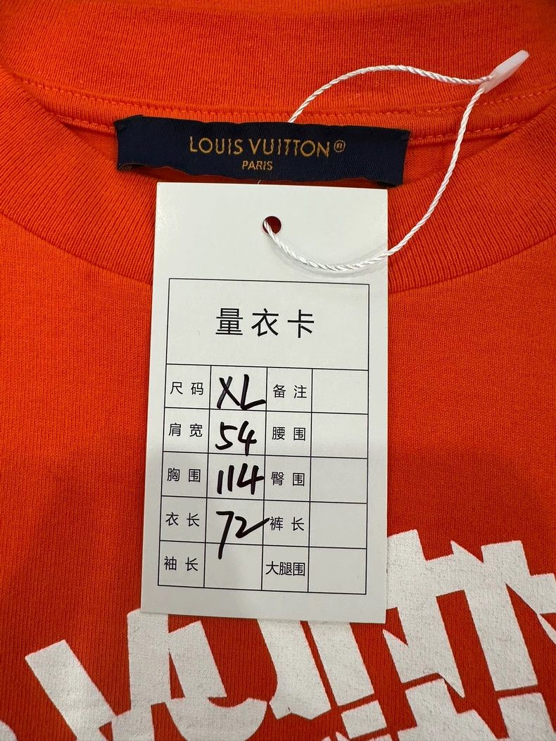 LOUIS VUITTON Tシャツ　白 LOUIS VUITTON ホワイト Tシャツ サイズL - メルカリ