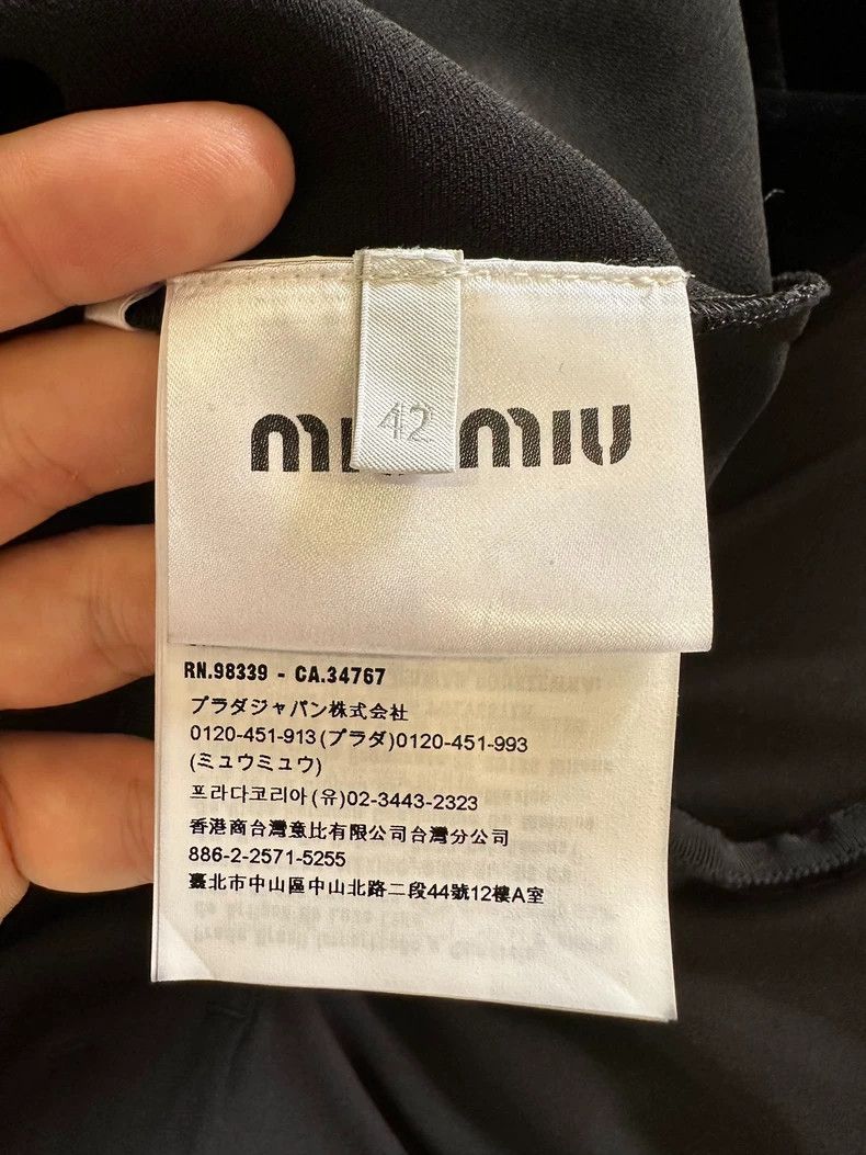 Miu Miu Miumiu Women's Velvet Halter Dress Size US 33 - 6 Thumbnail