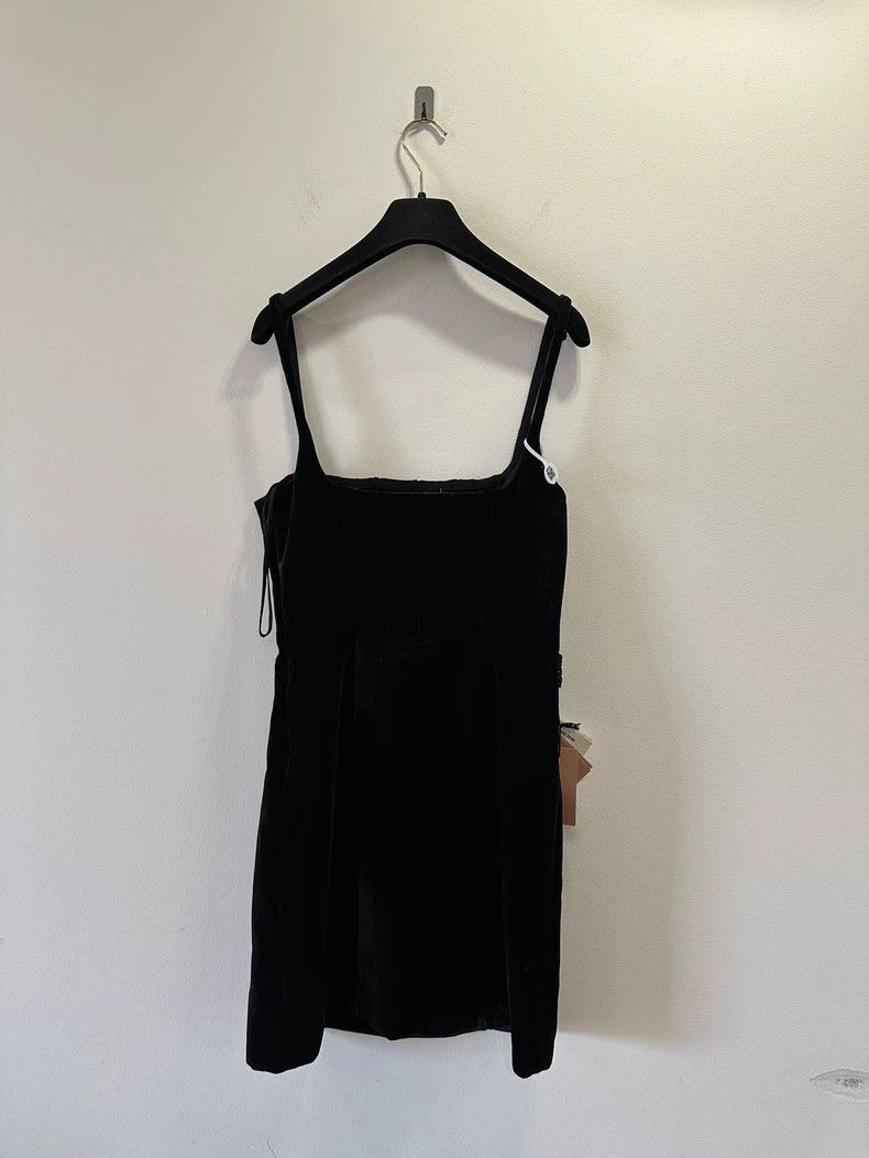 Miu Miu Miumiu Women's Velvet Halter Dress Size US 33 - 3 Thumbnail