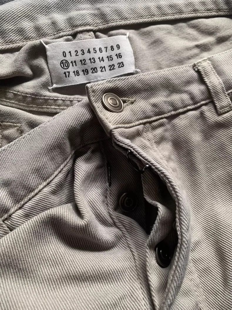 Maison Margiela Maison Margiela twill cotton denim jeans Denim