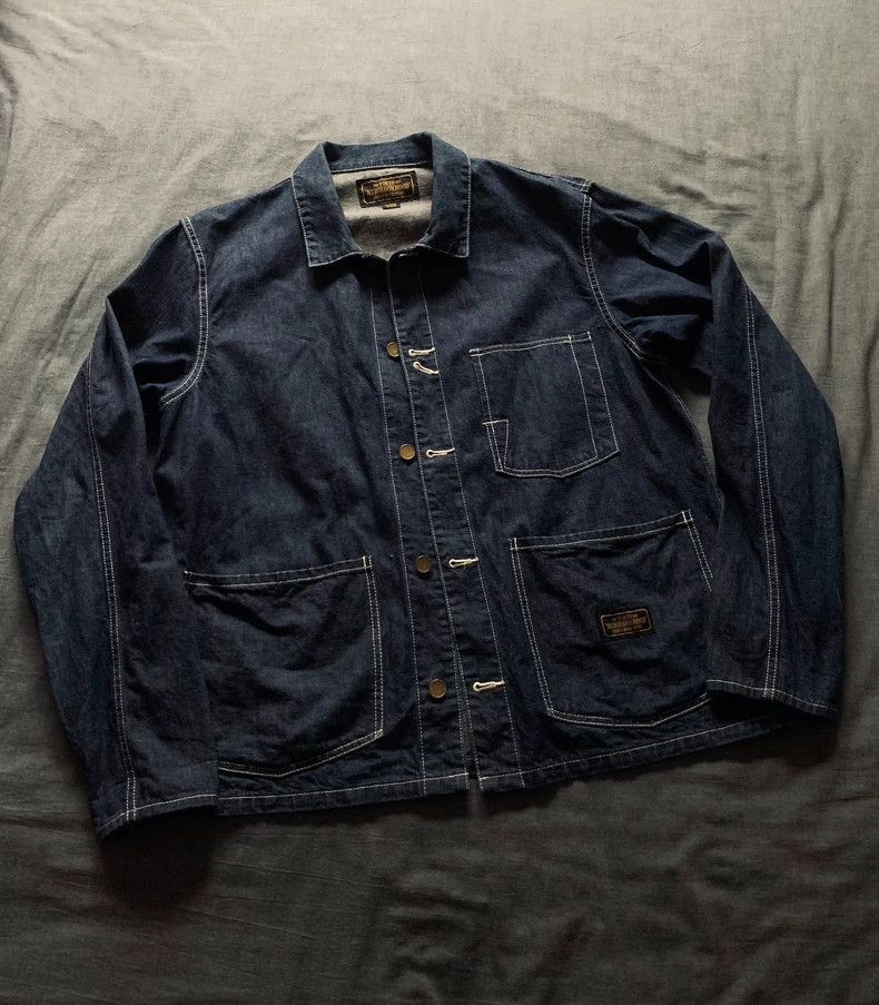 ジャケット・アウター NEIGHBORHOOD WASHED. HUSTLAS / C- JKT M Neighborhood NEIGHBORHOOD HUSTLAS JKM03 Japanese Wash Denim