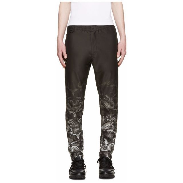 Marcelo Burlon Marcelo Burlon Black Lamborghini Snake Trousers