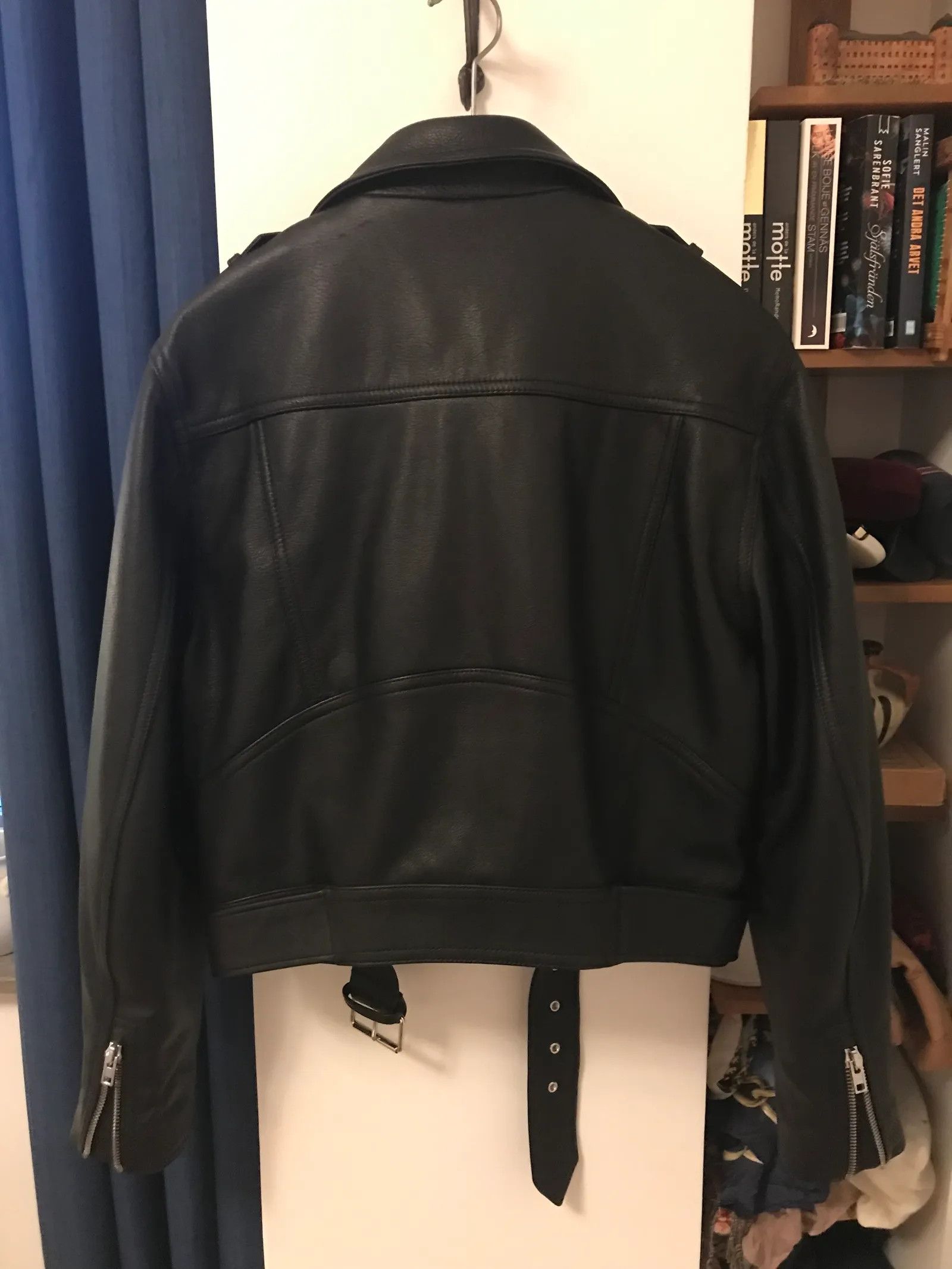 Filippa K Filippa K 93 Leather Biker Jacket Leather Jacket Size M / US 6-8 / IT 42-44 - 5 Thumbnail