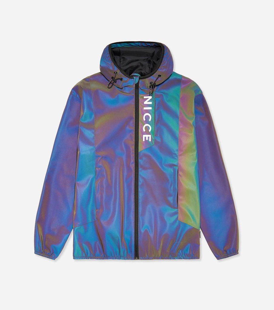 Nicce vind jacket iridescent hotsell