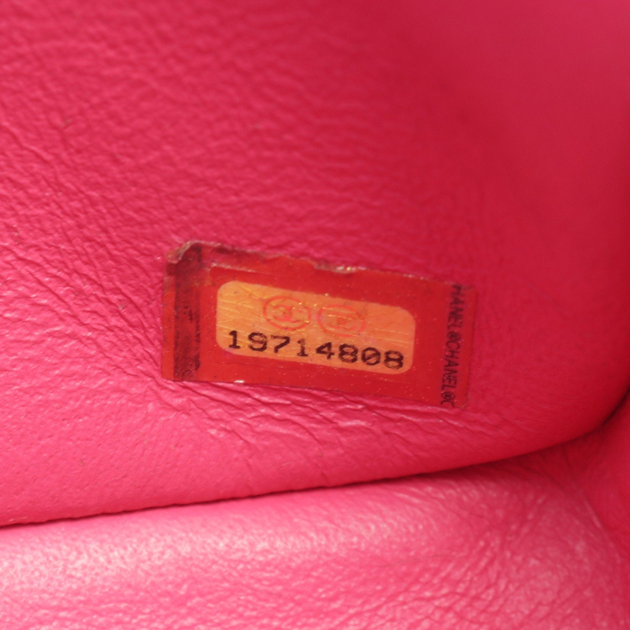 Chanel Chanel Mini Matelasse 20 Chain Shoulder Bag Leather Pink Purple Silver Hardware Size ONE SIZE - 5 Thumbnail
